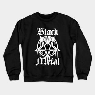 black metal Crewneck Sweatshirt